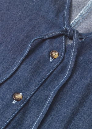 Pauline Air denim kjole Dark Blue Denim Mads Nørgaard 